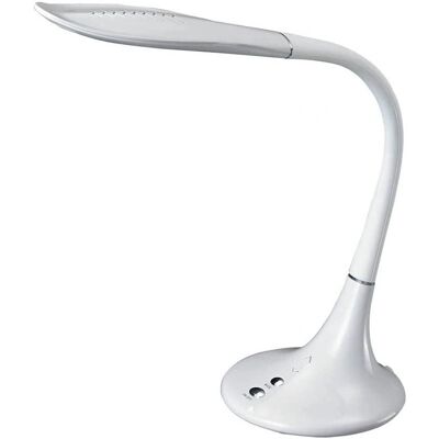 CristalRecord Lámpara de escritorio LED Sedan - 10W Blanca - Lámpara de mesa CristalRecord Lámpara de escritorio LED Sedan - 10W Blanca - Lámpara de mesa