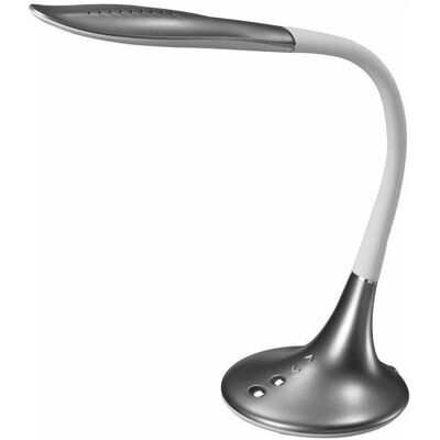 Cristal Record Lámpara de escritorio LED Sedan - 10W Plata Cristal Record Lámpara de escritorio LED Sedan - 10W Plata