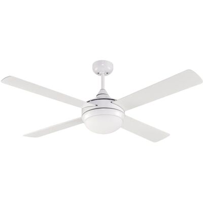 Ventilador de teto Marea branco WONDERLAMP - Controle remoto, 3 velocidades, 132cm Ventilador de teto Marea branco WONDERLAMP - Controle remoto, 3 velocidades, 132cm