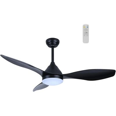 Ventilador de Techo WONDERLAMP Negro 122cm Ventilador de Techo WONDERLAMP Negro 122cm
