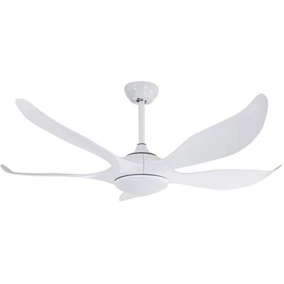 WONDERLAMP plafondventilator Wit 132cm - Stilvolige LED Fan met Afstandsbediening WONDERLAMP plafondventilator Wit 132cm - Stilvolige LED Fan met Afstandsbediening