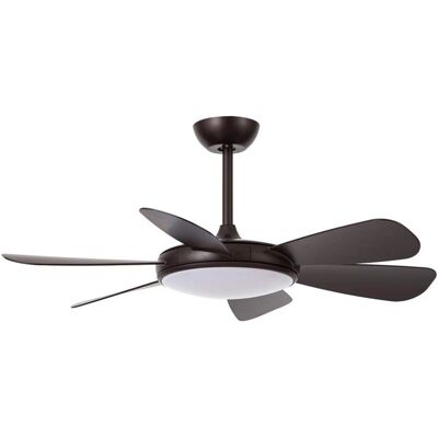 Ventilatore a soffitto LED Silenzioso WONDERLAMP 106cm Nero Ventilatore a soffitto LED Silenzioso WONDERLAMP 106cm Nero