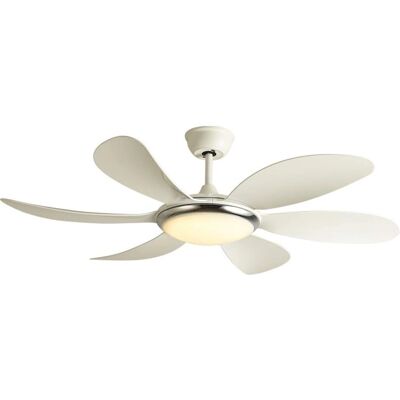 Ventilador de Techo WONDERLAMP Mary - Blanco - 115cm - 24W LED Ventilador de Techo WONDERLAMP Mary - Blanco - 115cm - 24W LED