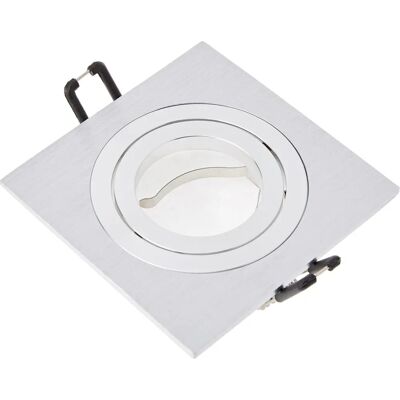 Pack de 5 Spots Quadrados Embutidos Wonderlamp GU10 Pack de 5 Spots Quadrados Embutidos Wonderlamp GU10