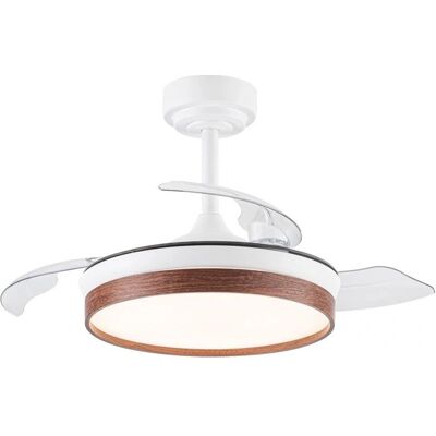 Ventilador de Techo Wonderlamp - Aspas Retráctiles, LED 46W, 6 Velocidades Ventilador de Techo Wonderlamp - Aspas Retráctiles, LED 46W, 6 Velocidades