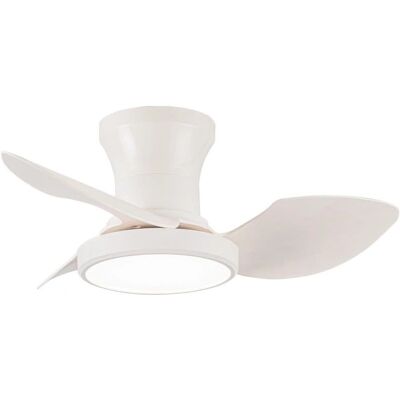 Ventilador de techo blanco WONDERLAMP con LED 20W - Ventilador de techo Ventilador de techo blanco WONDERLAMP con LED 20W - Ventilador de techo