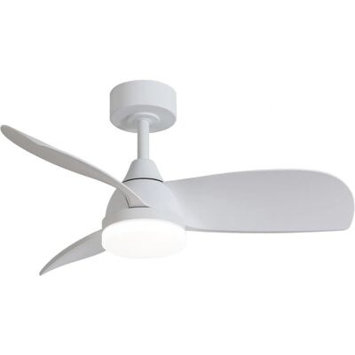 Ventilador de Techo LED Blanco Borse - Wonderlamp para Dormitorio Ventilador de Techo LED Blanco Borse - Wonderlamp para Dormitorio