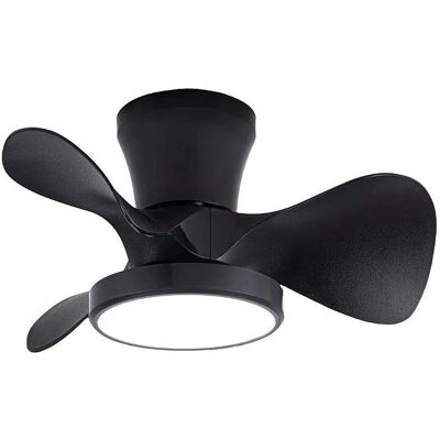 AkunaDecor CANDY Ventilador de Techo - Moderno Negro con LED AkunaDecor CANDY Ventilador de Techo - Moderno Negro con LED