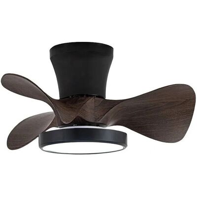 Akunadecor - Candy - Negro Madera - LED 6 velocidades - Ventilador de techo Akunadecor - Candy - Negro Madera - LED 6 velocidades - Ventilador de techo