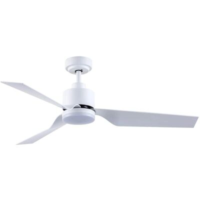 Ventilador de Techo Blanco Flip WONDERLAMP - Silencioso, Luz LED 15W, 5 velocidades Ventilador de Techo Blanco Flip WONDERLAMP - Silencioso, Luz LED 15W, 5 velocidades