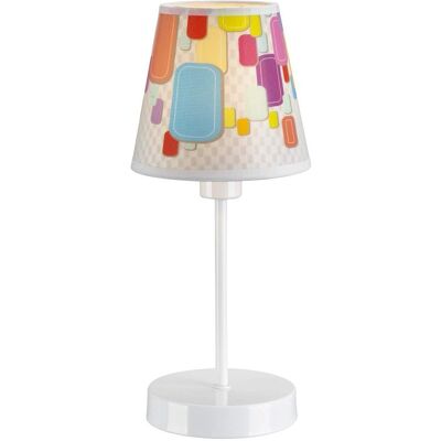 Lampada da Tavolo WONDERLAMP Caramelos Multicolore E14 40W Plastica Lampada da Tavolo WONDERLAMP Caramelos Multicolore E14 40W Plastica