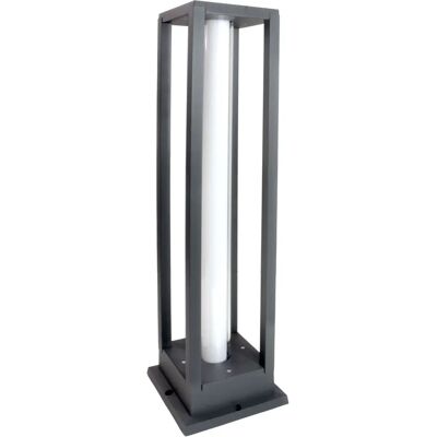 Wonderlamp Luz LED Exterior - 10W Antracita 15x55x15cm Wonderlamp Luz LED Exterior - 10W Antracita 15x55x15cm