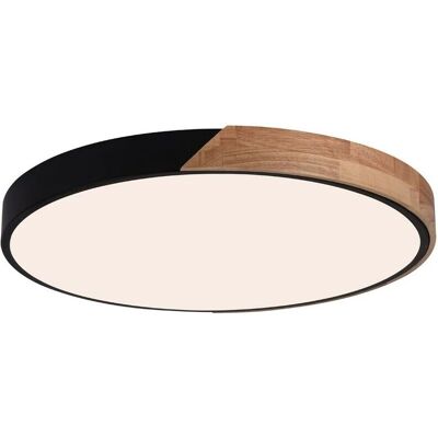 Wonderlamp Plafón negro 70W CCT Smart - LED Wonderlamp Plafón negro 70W CCT Smart - LED