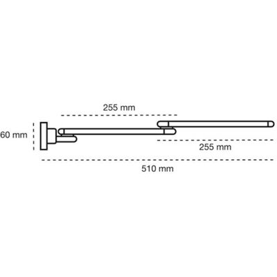 CristalRecord Luz de Pared LED Gris - Luz de Pared CristalRecord Luz de Pared LED Gris - Luz de Pared