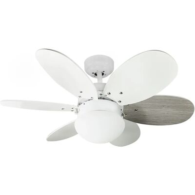 WONDERLAMP Ventilatore da soffitto Toro con luce - 3 velocità WONDERLAMP Ventilatore da soffitto Toro con luce - 3 velocità
