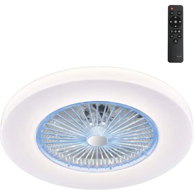 Wonderlamp - Ventilador de Techo con Luz - 45W, Blanco, 3 Velocidades Wonderlamp - Ventilador de Techo con Luz - 45W, Blanco, 3 Velocidades