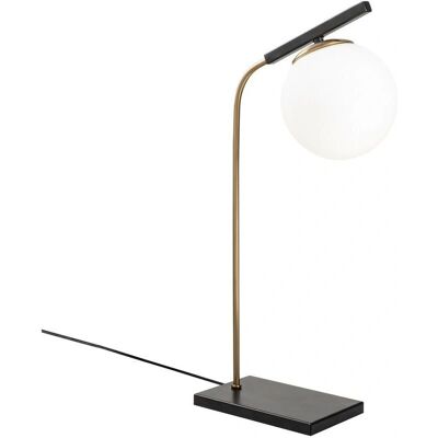 Wonderlamp Lampe de Table Moderne Noir Or - Publicité Wonderlamp Lampe de Table Moderne Noir Or - Publicité