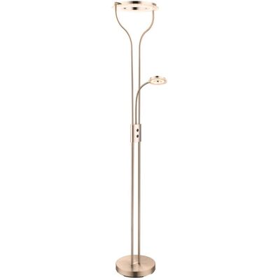 Lampada da terra LED Cristal Record Garona - Ottone Antico Lampada da terra LED Cristal Record Garona - Ottone Antico