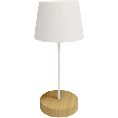 Wonderlamp Lámpara de mesa portátil recargable - LED, 3W, Blanco cálido Wonderlamp Lámpara de mesa portátil recargable - LED, 3W, Blanco cálido