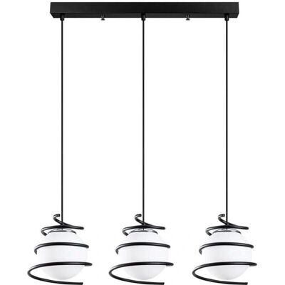 Cristal Record Lighting Modelo 6 Deco Lámpara de Techo - Altura Ajustable Cristal Record Lighting Modelo 6 Deco Lámpara de Techo - Altura Ajustable