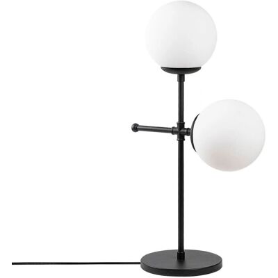 Lampada da tavolo Cristal Record 8 Deco - Nera Lampada da tavolo Cristal Record 8 Deco - Nera