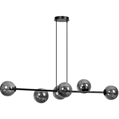 Wonderlamp Palma Lampe Suspendue Moderne à Sphères en Verre Ajustable - Publicité Wonderlamp Palma Lampe Suspendue Moderne à Sphères en Verre Ajustable - Publicité