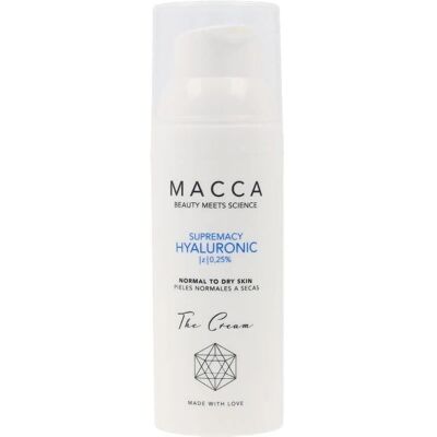 Krem Nawilżający z Kwasem Hialuronowym Macca - Krem Nawilżający do Twarzy - Intensywne Nawilżanie - Skóra Normalna do Suchej Krem Nawilżający z Kwasem Hialuronowym Macca - Krem Nawilżający do Twarzy - Intensywne Nawilżanie - Skóra Normalna do Suchej