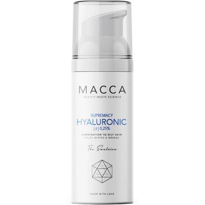 Macca Supremacy Acido Ialuronico 0.25% Crema Idratante - Cura della Pelle Macca Supremacy Acido Ialuronico 0.25% Crema Idratante - Cura della Pelle