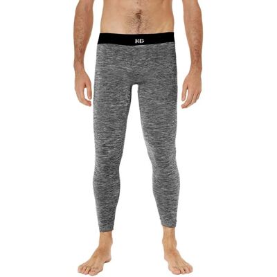 Sport Hg HG-9030 Men’s Black/Grey Sports Leggings Sport Hg HG-9030 Men’s Black/Grey Sports Leggings