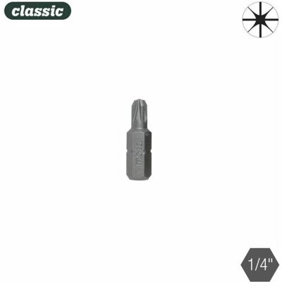 Set da 10 punte Pozidriv PZ2 in acciaio Mota Set da 10 punte Pozidriv PZ2 in acciaio Mota