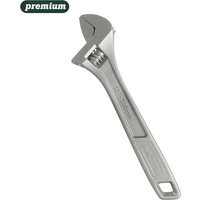 Mota verstellbarer Schraubenschlüssel 25cm Chrom Satin Finish - Modell LLP10 Mota verstellbarer Schraubenschlüssel 25cm Chrom Satin Finish - Modell LLP10