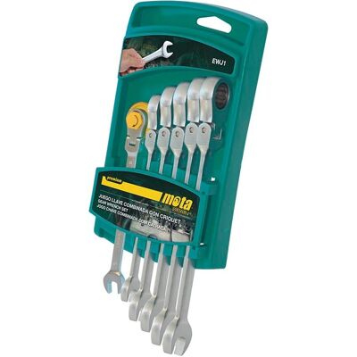 Mota Herramientas - Verstellbarer Schraubenschlüssel Set - 6 Stück Mota Herramientas - Verstellbarer Schraubenschlüssel Set - 6 Stück