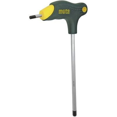Mota Herramientas - Sechskant-T-Werkzeug LX04 - Ergonomisch, 4x125mm Mota Herramientas - Sechskant-T-Werkzeug LX04 - Ergonomisch, 4x125mm