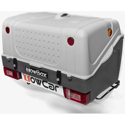 Portaequipajes TowCar TowBox V1 - 280L, Gris Portaequipajes TowCar TowBox V1 - 280L, Gris