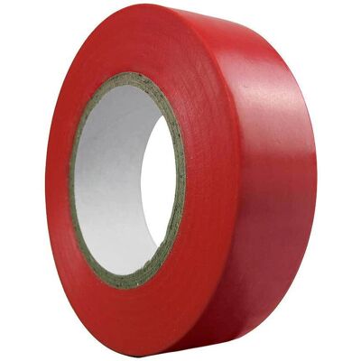 Ruban Isolant Rouge WOLFPACK - PVC, 20m x 19mm - Résistant, Flexible - Publicité Ruban Isolant Rouge WOLFPACK - PVC, 20m x 19mm - Résistant, Flexible - Publicité