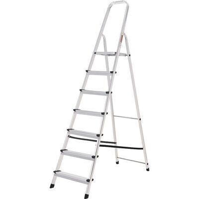 Escalera de Aluminio Oryx 7 Peldaños Ligera Compacta - Escalera Escalera de Aluminio Oryx 7 Peldaños Ligera Compacta - Escalera
