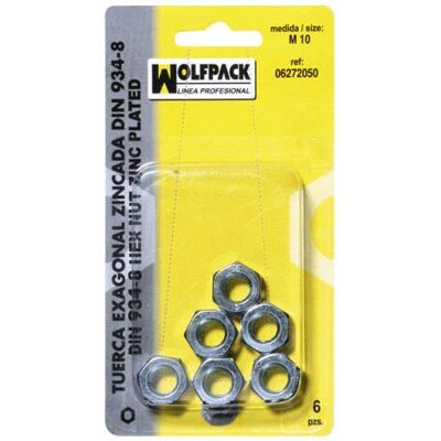 Écrou Hexagonal WOLFPACK M03 - Résistant à la corrosion - 80 pièces Écrou Hexagonal WOLFPACK M03 - Résistant à la corrosion - 80 pièces