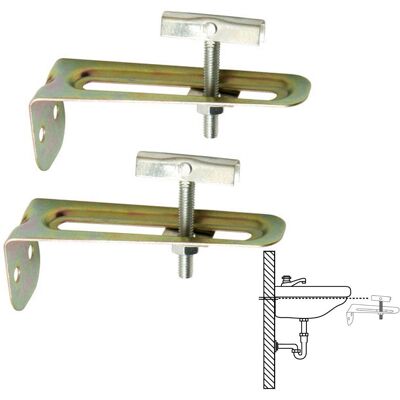 WOLFPACK Model 04041600 Wandmontage Kit - Sanitaire Beugels WOLFPACK Model 04041600 Wandmontage Kit - Sanitaire Beugels