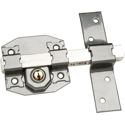 WOLFPACK B-6 Stalen Dubbelzijdige Slot - 50mm Cilinder - Deurslot WOLFPACK B-6 Stalen Dubbelzijdige Slot - 50mm Cilinder - Deurslot
