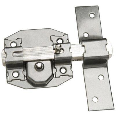 Fechadura Wolfpack B-7 - Fechadura de aço com chave e botão Fechadura Wolfpack B-7 - Fechadura de aço com chave e botão