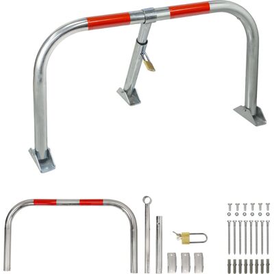 Barrière de stationnement Wolfpack LINEA PROFESSIONNELLE - Acier galvanisé, 43x75,5cm - Publicité Barrière de stationnement Wolfpack LINEA PROFESSIONNELLE - Acier galvanisé, 43x75,5cm - Publicité