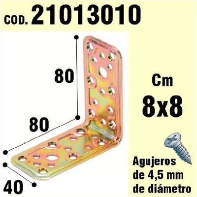 WOLFPACK Modèle 21013010 - Kit de support d'angle en bois WOLFPACK Modèle 21013010 - Kit de support d'angle en bois