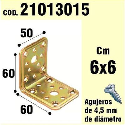 Forged Tool 21013015 Kit de montage - Support en métal 50x60x60 mm Forged Tool 21013015 Kit de montage - Support en métal 50x60x60 mm