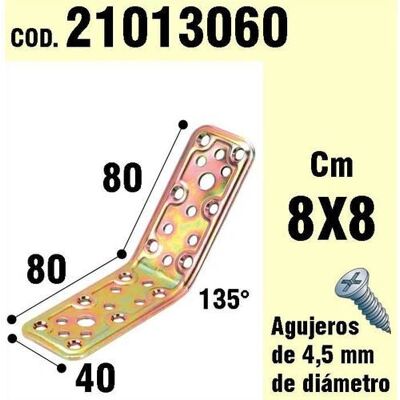 Kit de Montage Forged Tool 21013060 - Support en Métal pour Bois Kit de Montage Forged Tool 21013060 - Support en Métal pour Bois