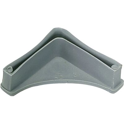 WOLFPACK Piedini per mensole - Plastica - Altezza 2cm - Larghezza 5cm - Profondità 5cm - Modello 21030025 WOLFPACK Piedini per mensole - Plastica - Altezza 2cm - Larghezza 5cm - Profondità 5cm - Modello 21030025