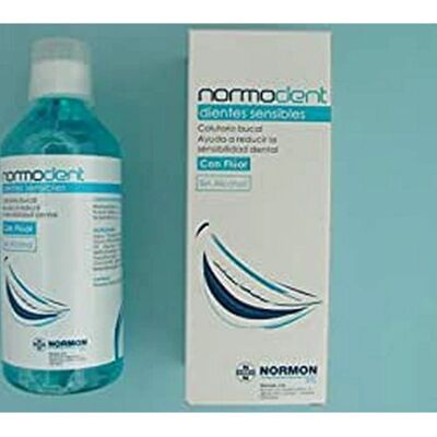 Normon Normodent 500ml - Enjuague bucal para dientes sensibles Normon Normodent 500ml - Enjuague bucal para dientes sensibles