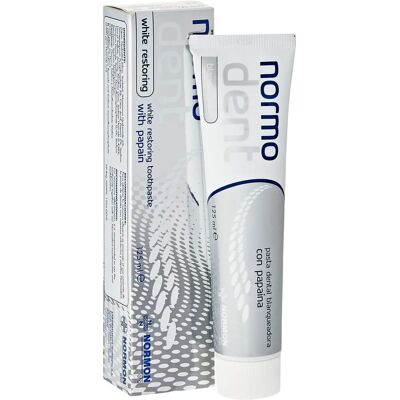 Normon Normodent Pasta Sbiancante 125ml - Dentifricio Normon Normodent Pasta Sbiancante 125ml - Dentifricio