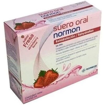 Normon Solución de Rehidratación Oral de Fresa - Solución de Rehidratación Oral Normon Solución de Rehidratación Oral de Fresa - Solución de Rehidratación Oral
