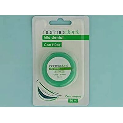 Normon Normodent Seda Dental Cera y Fluor - Hilo dental Normon Normodent Seda Dental Cera y Fluor - Hilo dental