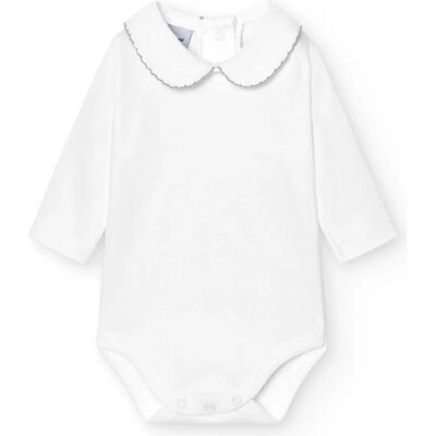 BABIDU Baby Body - Piqué Stoff, Polokragen, 0 Monate BABIDU Baby Body - Piqué Stoff, Polokragen, 0 Monate
